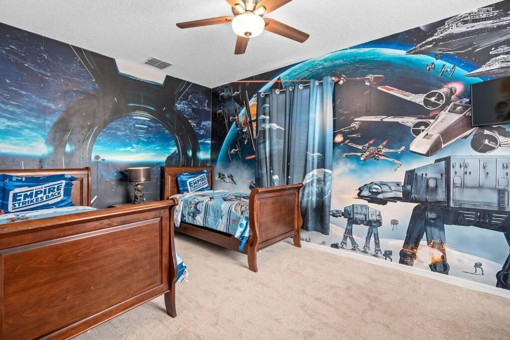 Lakeview W/8 Bedroom 5 Kingsuite 3 Miles To Disney Киссимми Экстерьер фото