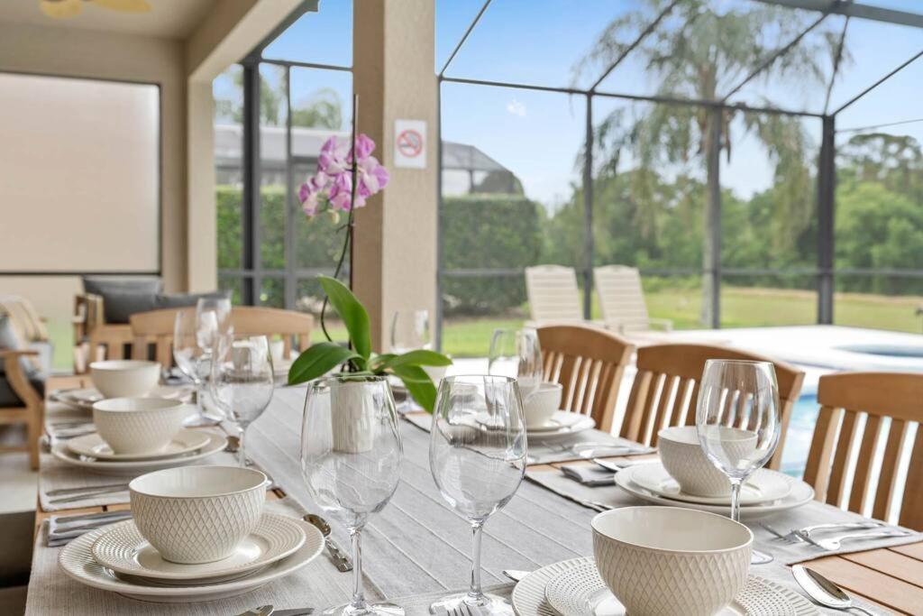 Lakeview W/8 Bedroom 5 Kingsuite 3 Miles To Disney Киссимми Экстерьер фото