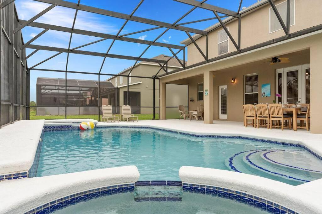 Lakeview W/8 Bedroom 5 Kingsuite 3 Miles To Disney Киссимми Экстерьер фото