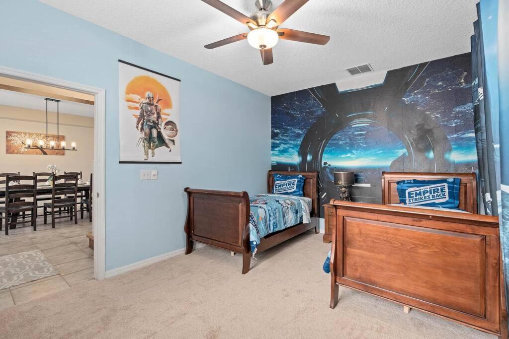 Lakeview W/8 Bedroom 5 Kingsuite 3 Miles To Disney Киссимми Экстерьер фото