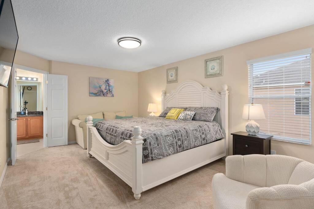 Lakeview W/8 Bedroom 5 Kingsuite 3 Miles To Disney Киссимми Экстерьер фото